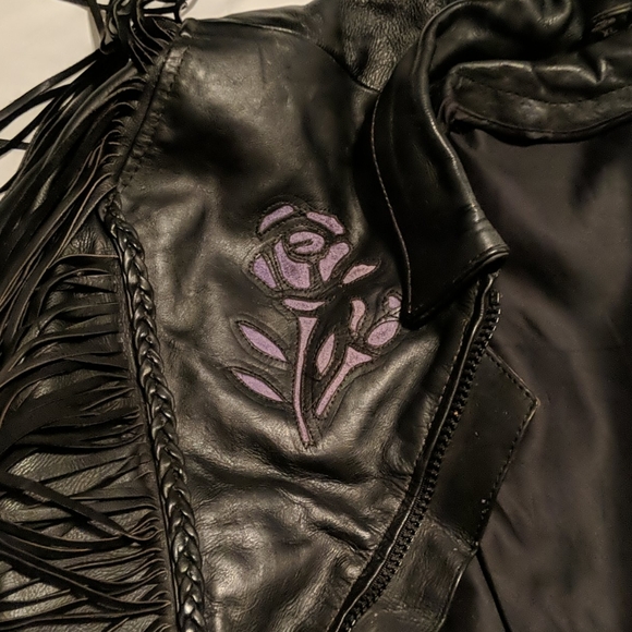 Vintage leather jacket - Picture 10 of 12